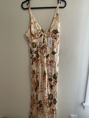 Reformation Esa Silk Dress